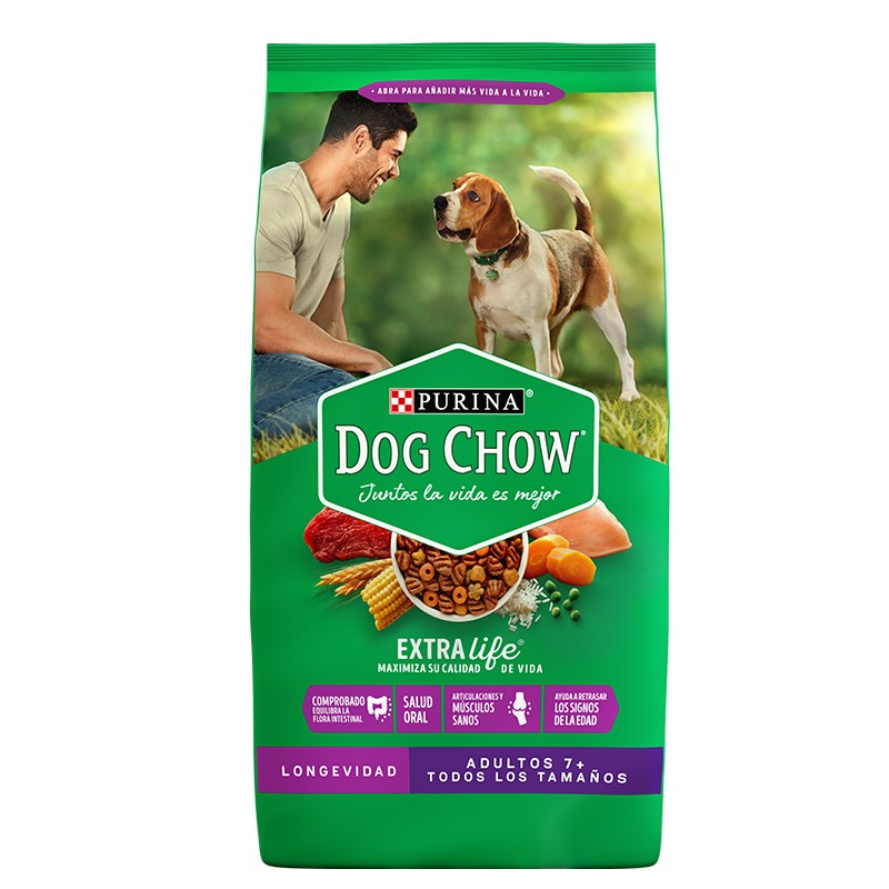 Dog Chow Longevidad Adulto 7+ 3 KG