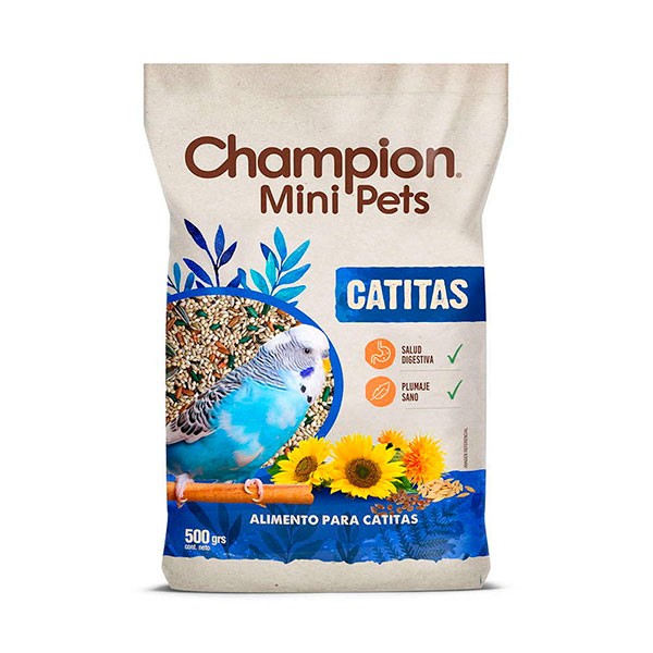 Champion Mini Pets Catitas 500 GRS