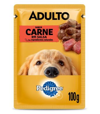 Pedigree Pouch Adulto Carne 100 GRS